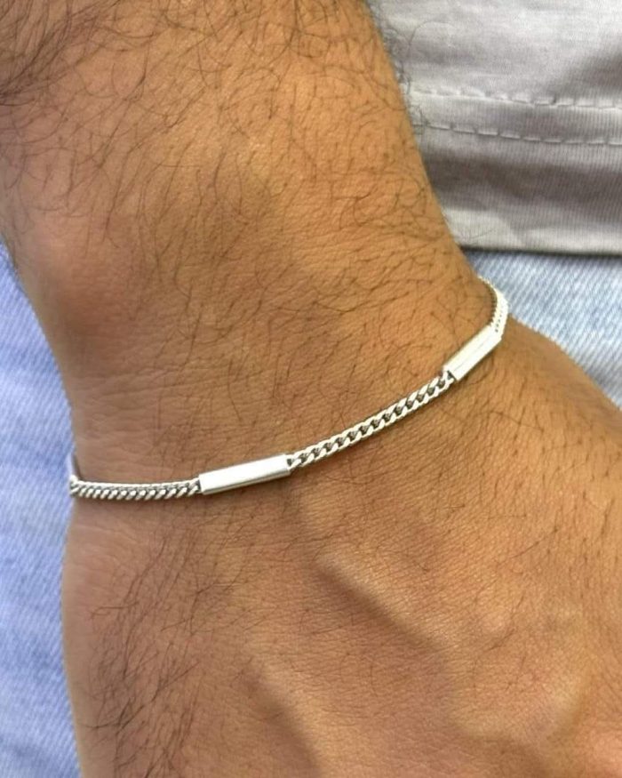 انسيال رجالي فضة إيطالي