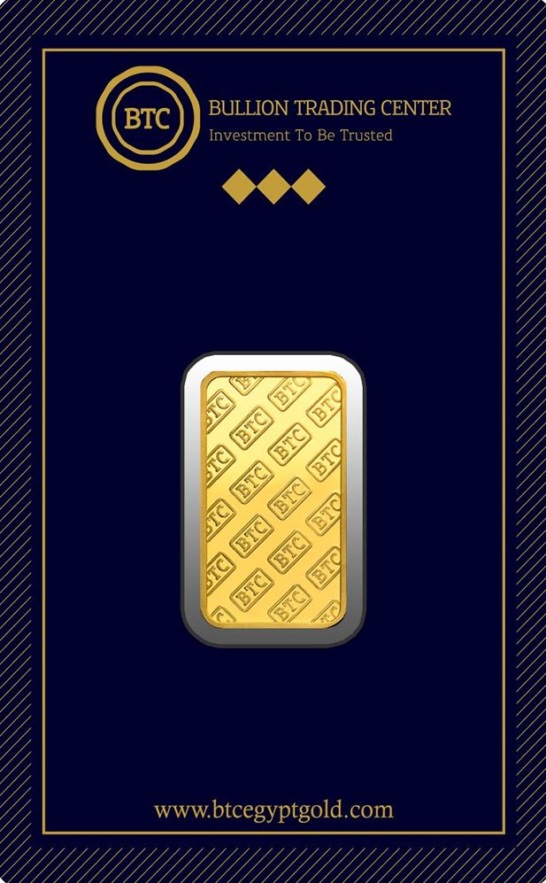 BTC 10 Gram bar